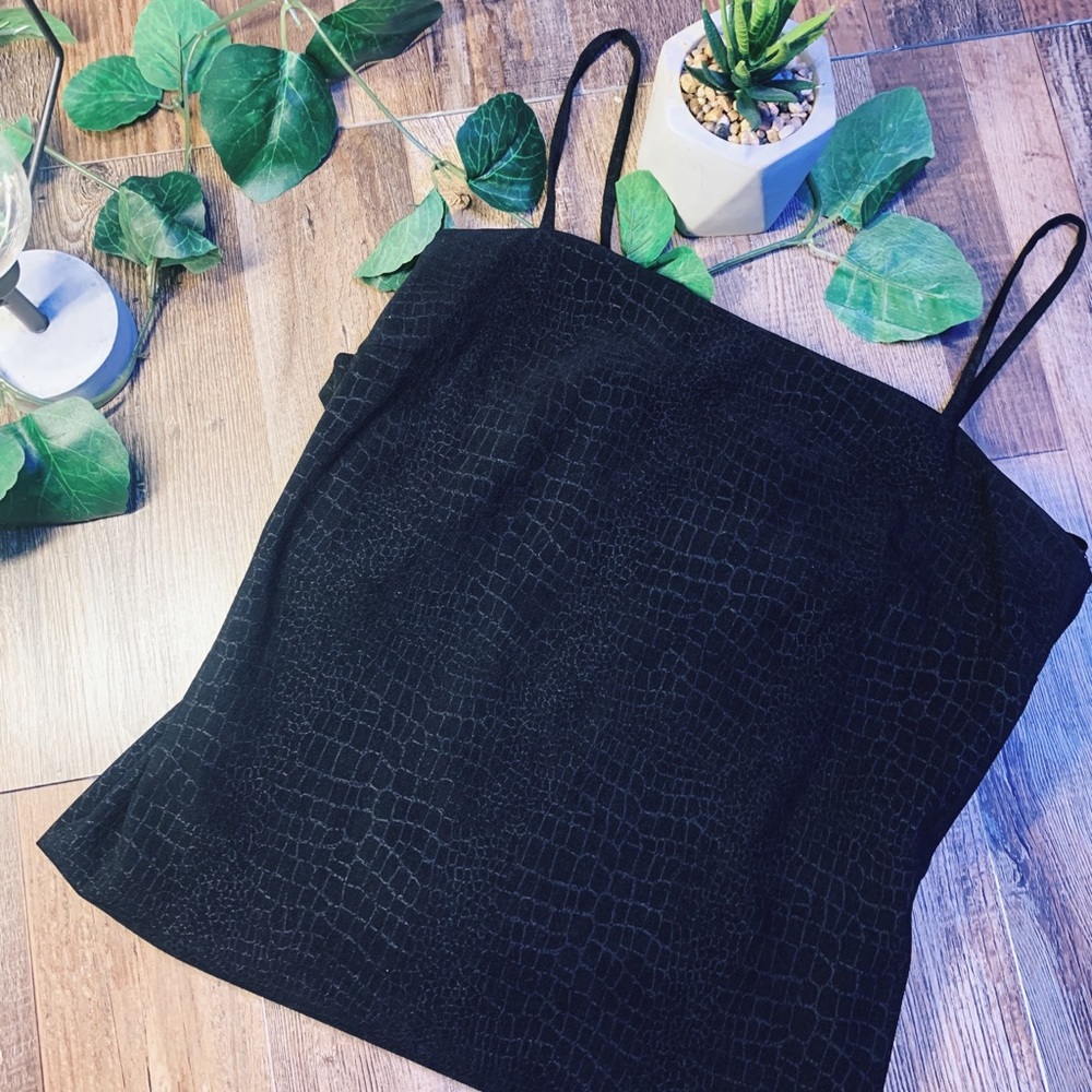 Little black dress scale pattern